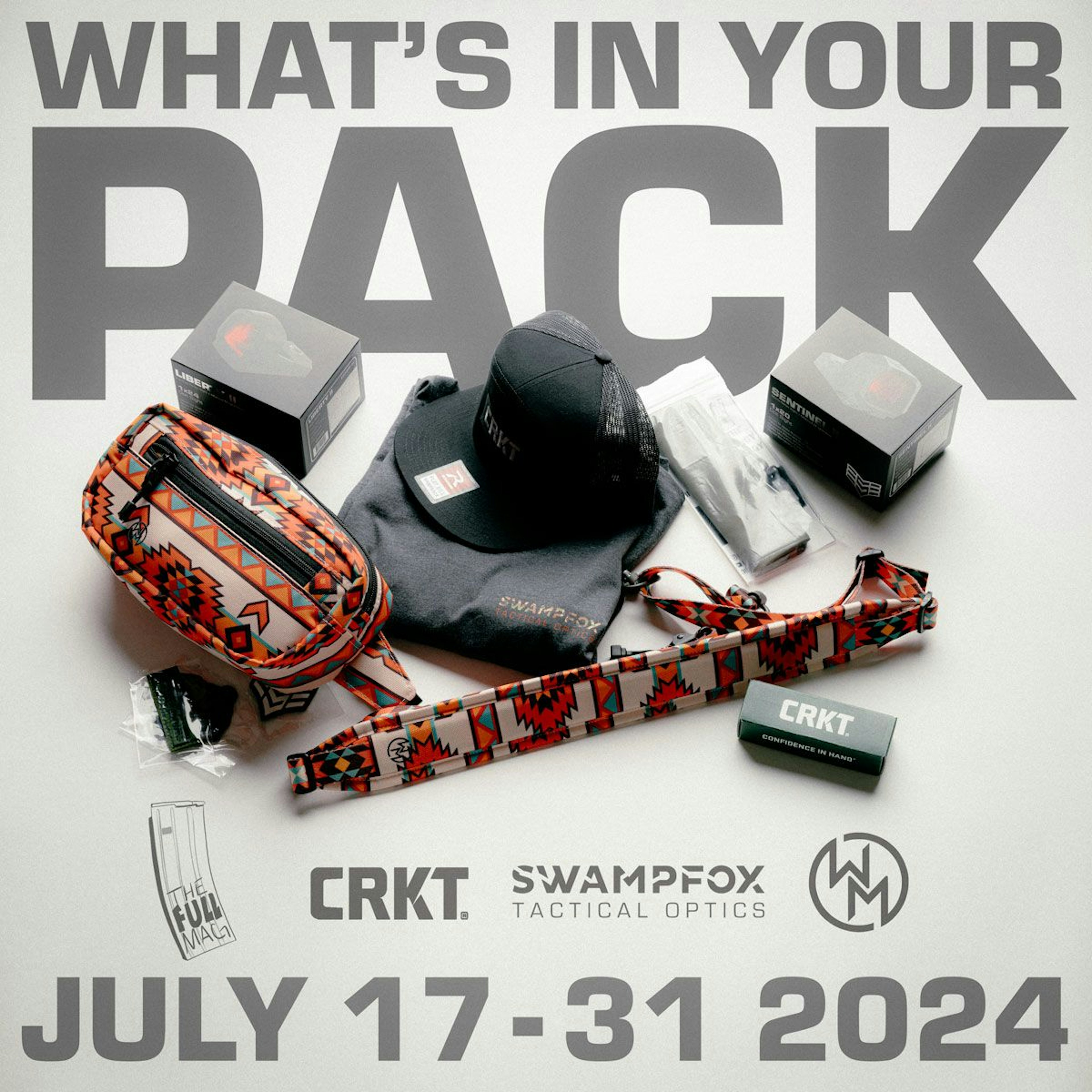 July Giveaway: What's in Your Pack?