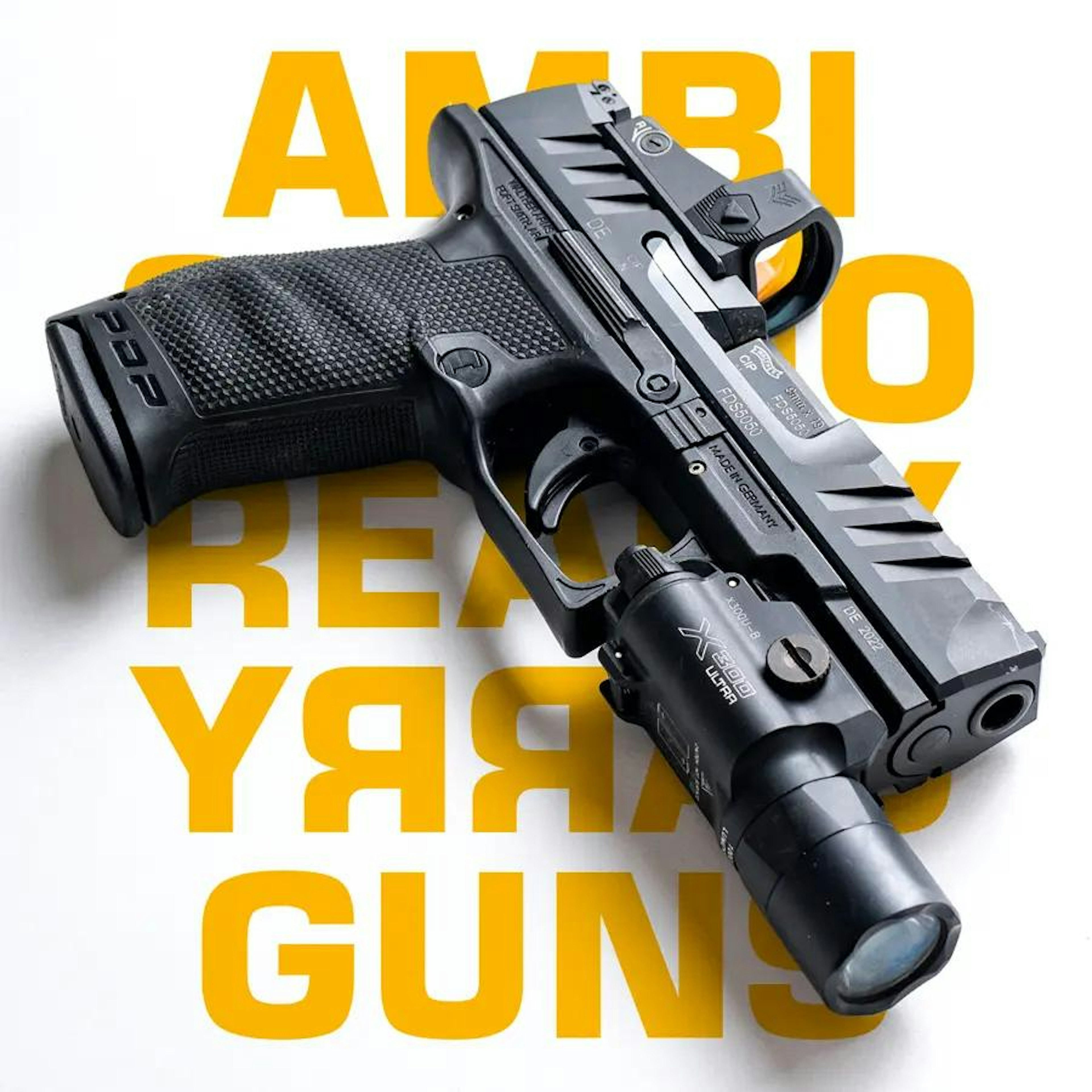 Ambidextrous Optics-Ready Carry Handguns